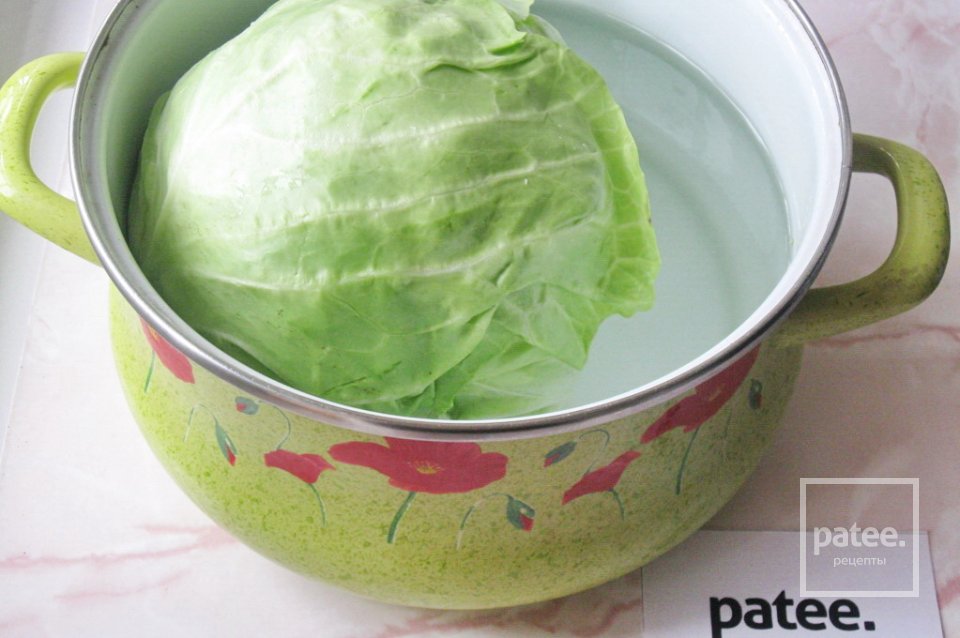 Голубцы с куриным фаршем, рисом и грибами - Шаг 8