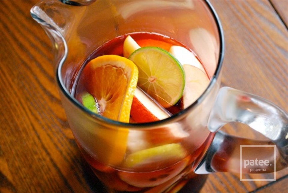 Цитрусовая сангрия - Шаг 5