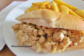 Сэндвич с курицей