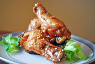 Куриные крылышки в соевом соусе