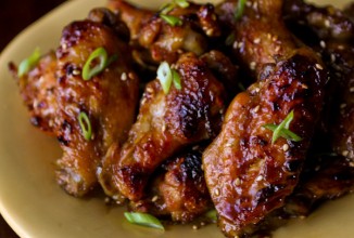 Куриные крылышки терияки