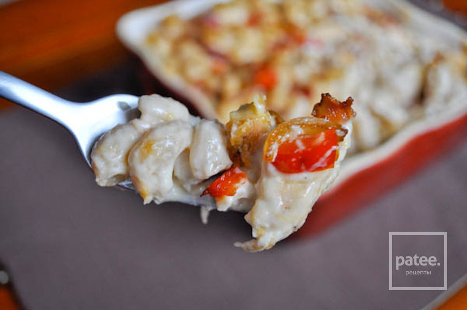 Паста с курицей и сыром - Шаг 8