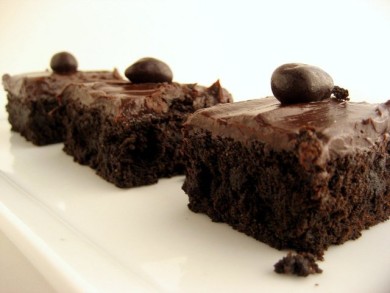Рецепт Шоколадные пирожные с глазурью