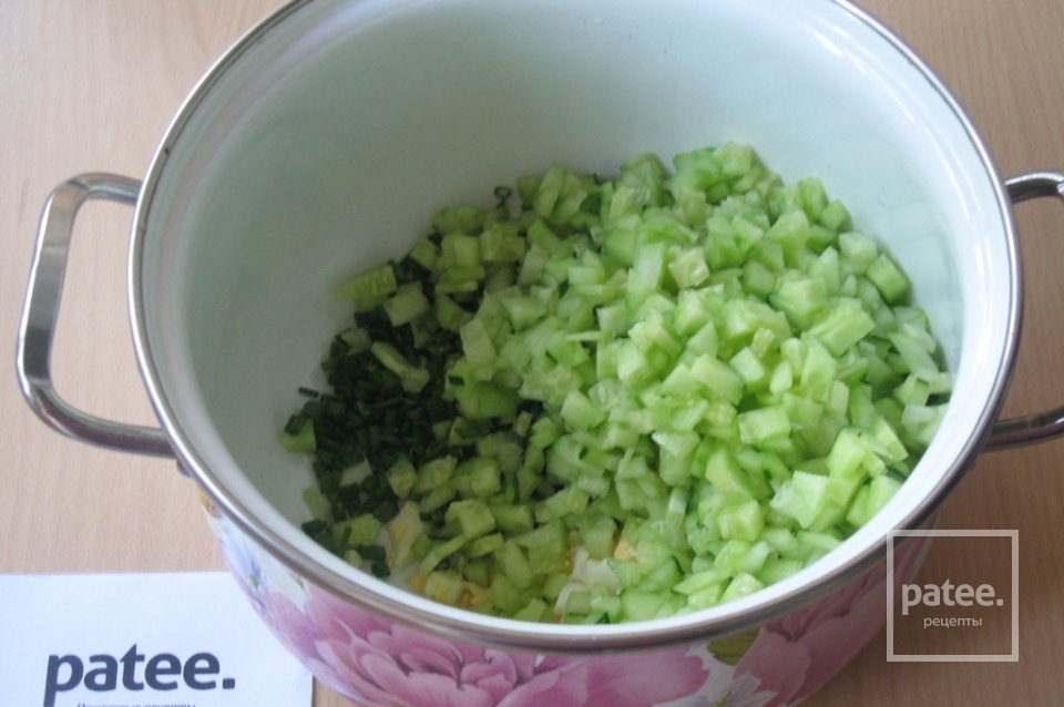 Окрошка на домашнем квасе - Шаг 18