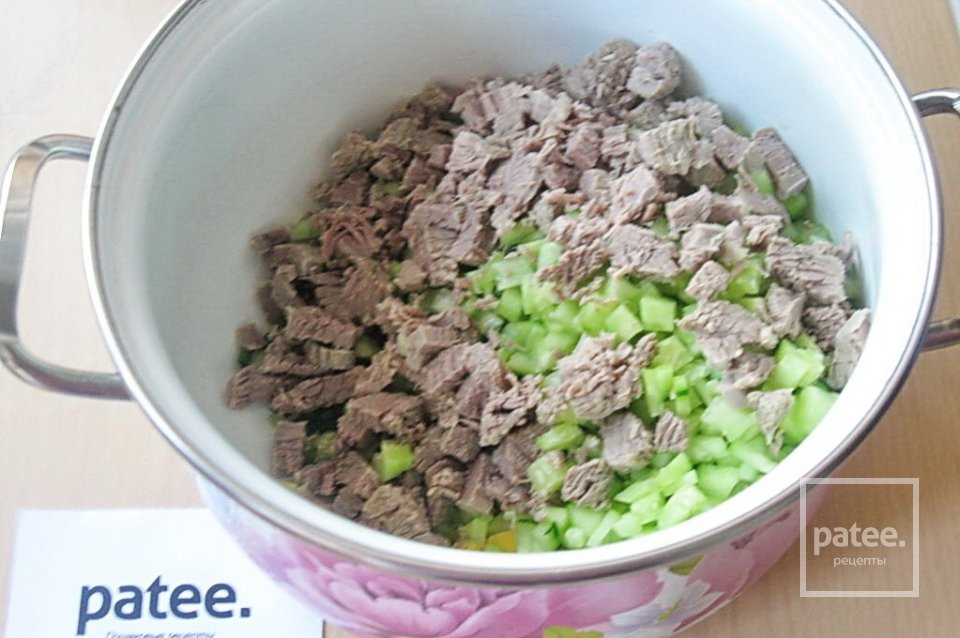 Окрошка на домашнем квасе - Шаг 19