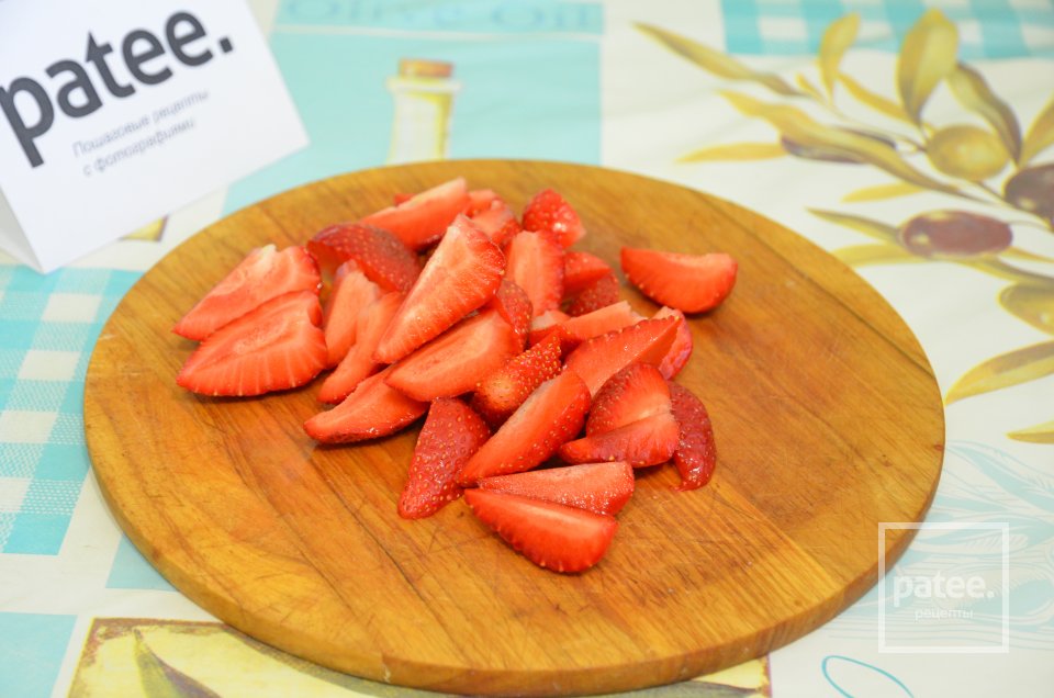 Клубничный кекс - Шаг 2