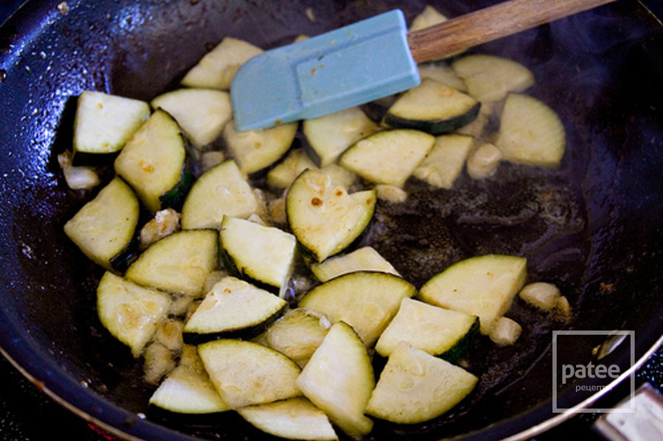 Лимонная паста с цуккини - Шаг 6