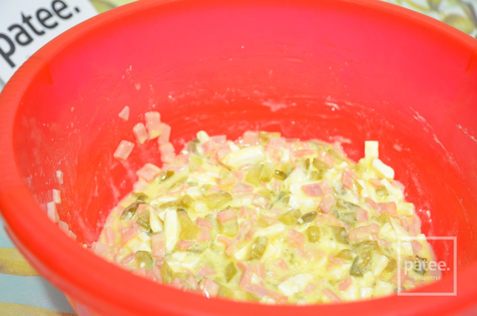 Пирог с ветчиной - Шаг 14