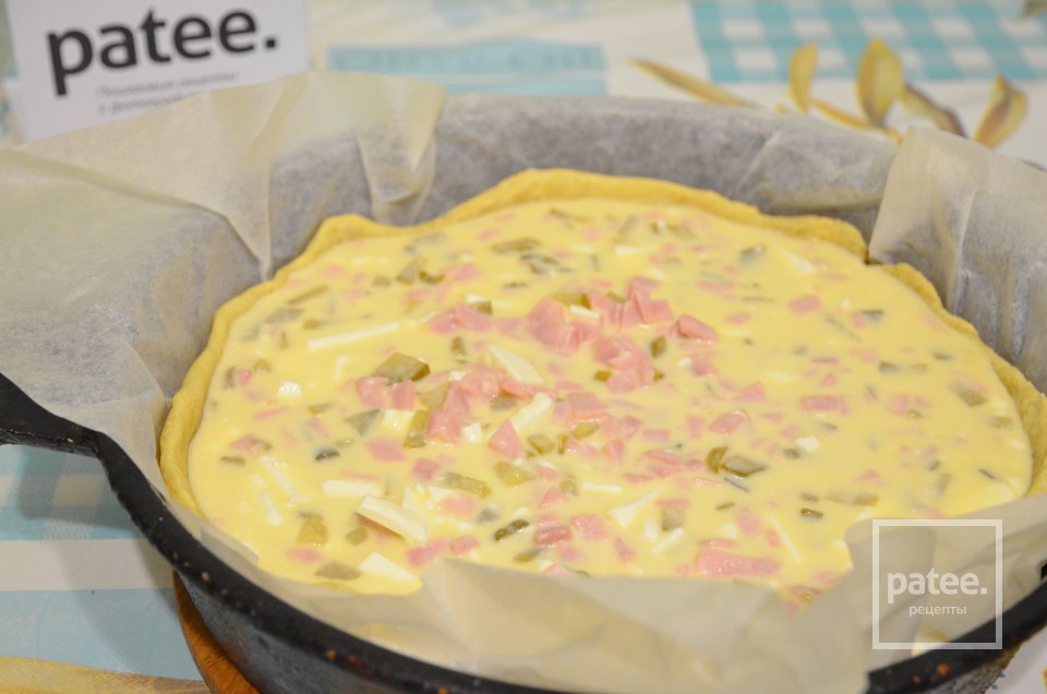 Пирог с ветчиной - Шаг 22