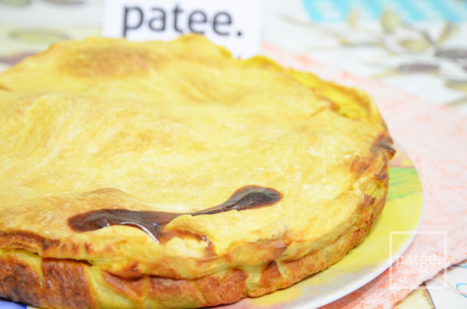 Пирог с ветчиной - Шаг 25