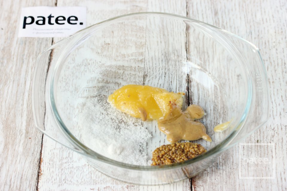 Шампиньоны в медово-горчичном маринаде - Шаг 2