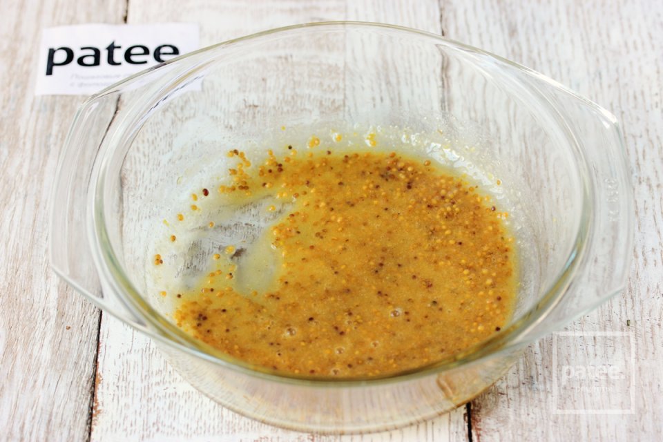 Шампиньоны в медово-горчичном маринаде - Шаг 3