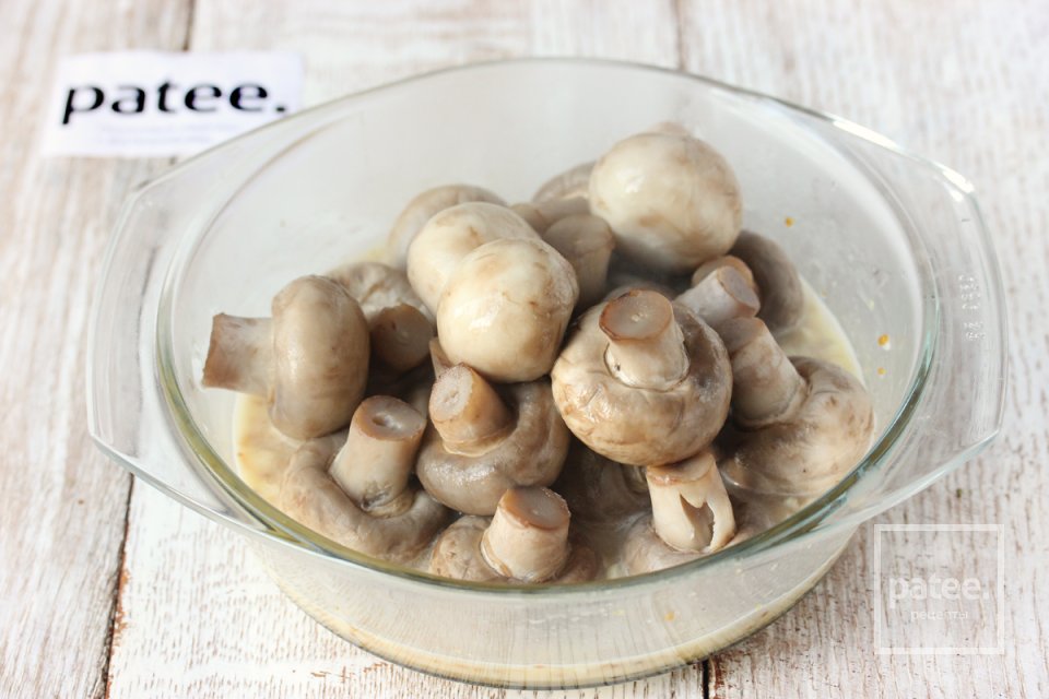 Шампиньоны в медово-горчичном маринаде - Шаг 9