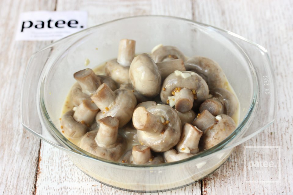 Шампиньоны в медово-горчичном маринаде - Шаг 10