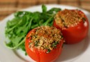 Фаршированные помидоры с кускусом