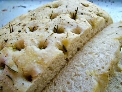 Рецепт Чесночно-розмариновый хлеб