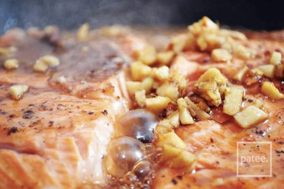 Лосось в имбирном соусе - Шаг 10