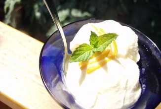 Цитрусовое мороженое