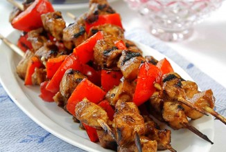 Куриный шашлык с перцем