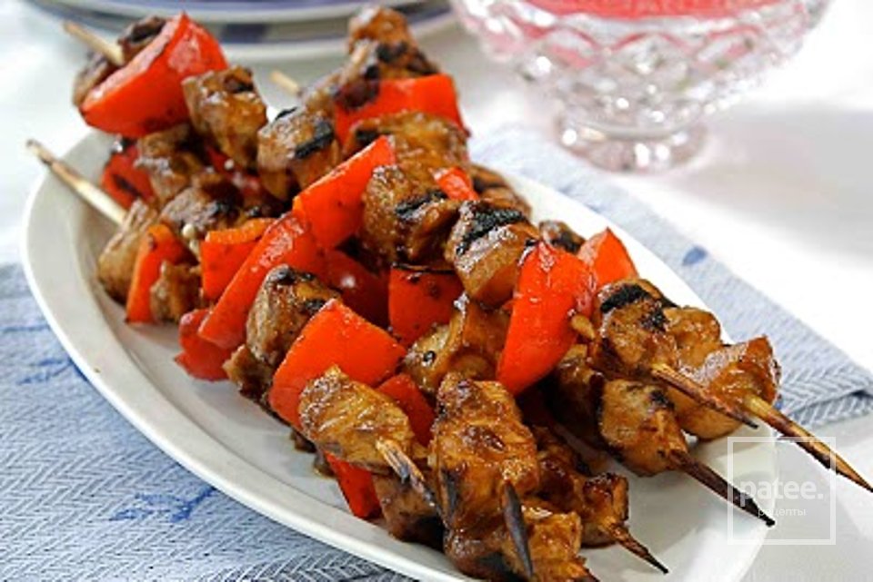 Куриный шашлык с перцем - Шаг 8