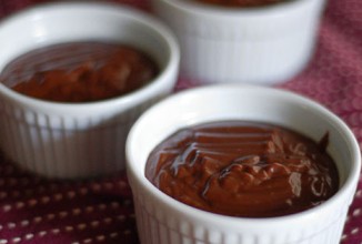 Шоколадно-кокосовый пудинг