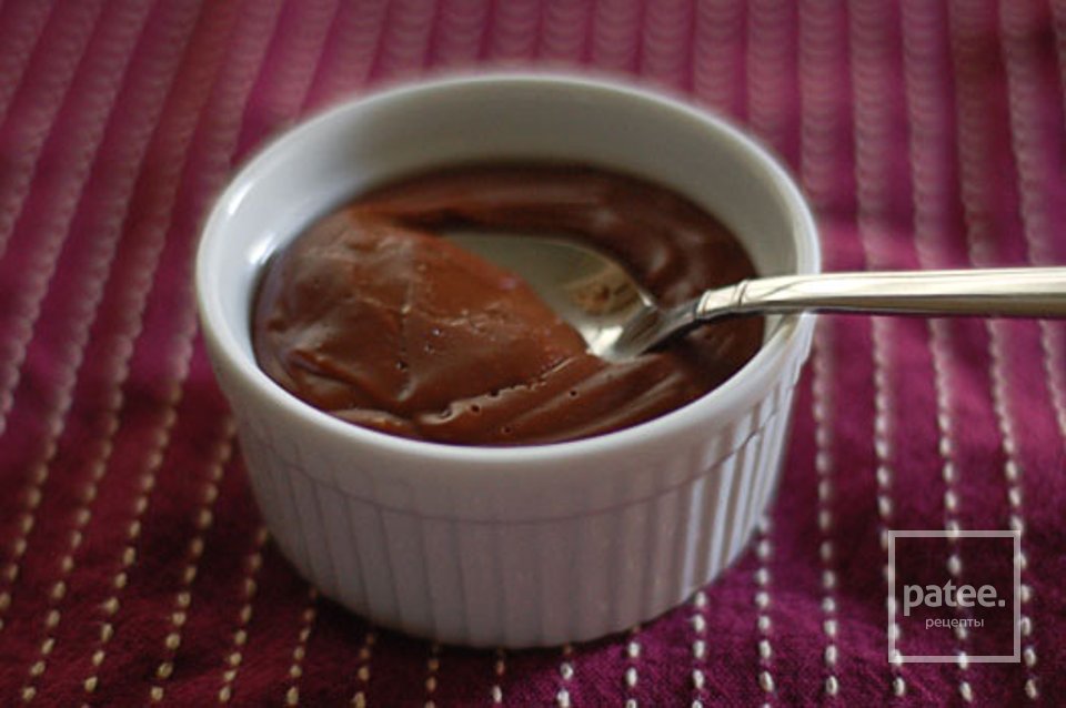 Шоколадно-кокосовый пудинг - Шаг 10