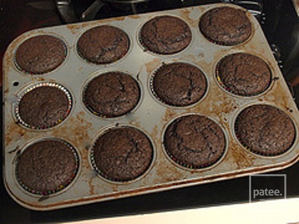 Шоколадные кексы с кардамоном - Шаг 9