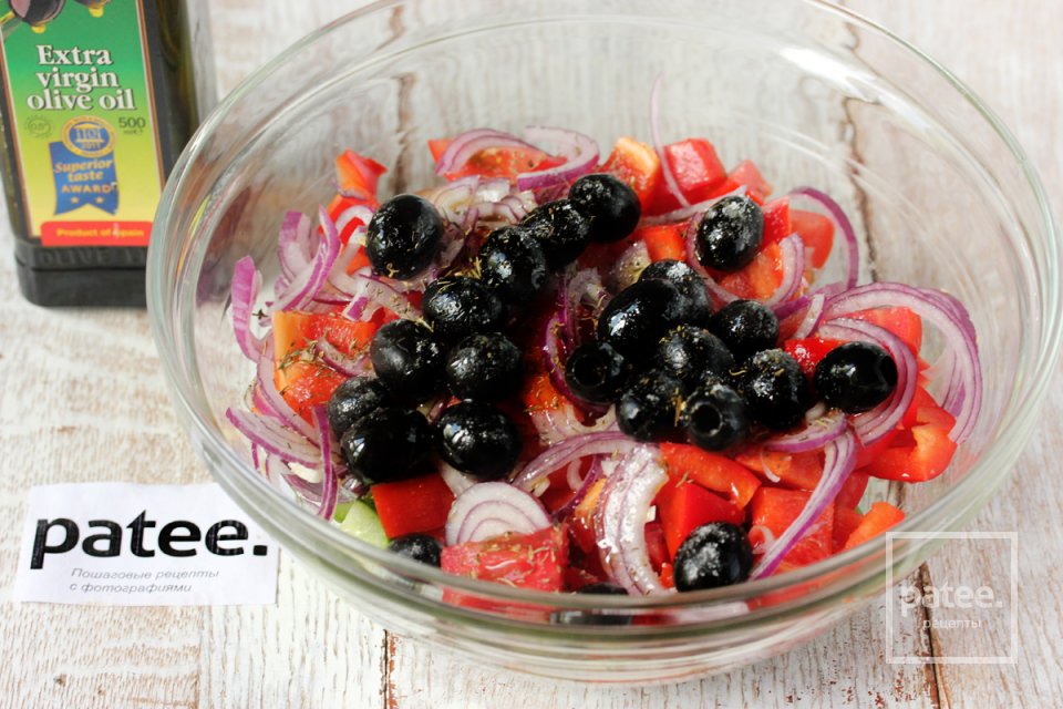 Салат Греческий - Шаг 12