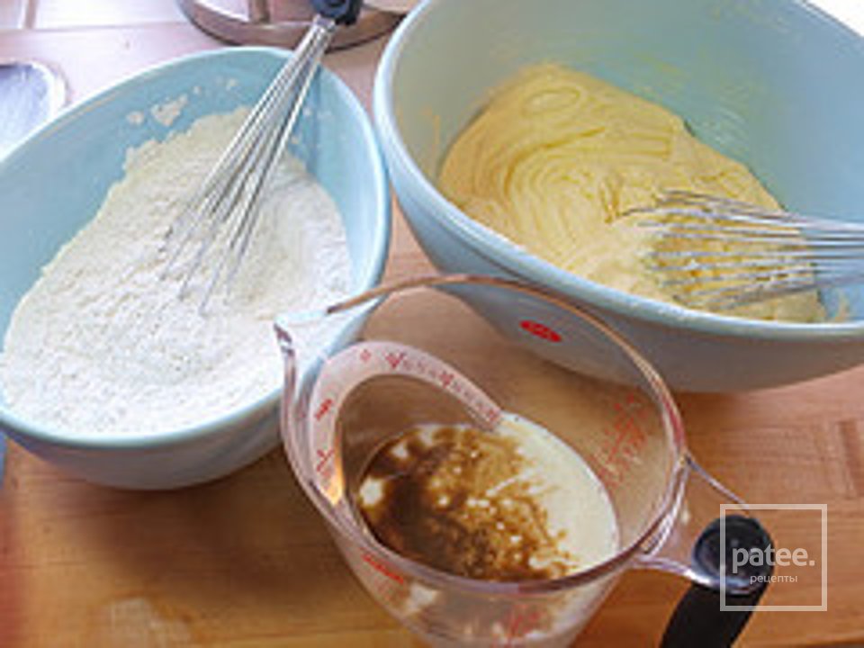 Торт с малиновым кремом и ганашем - Шаг 5