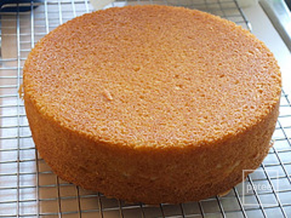 Торт с малиновым кремом и ганашем - Шаг 10