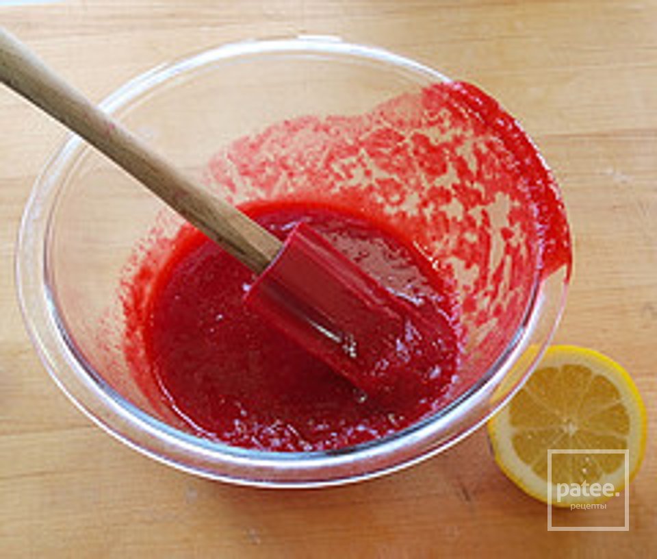 Торт с малиновым кремом и ганашем - Шаг 17