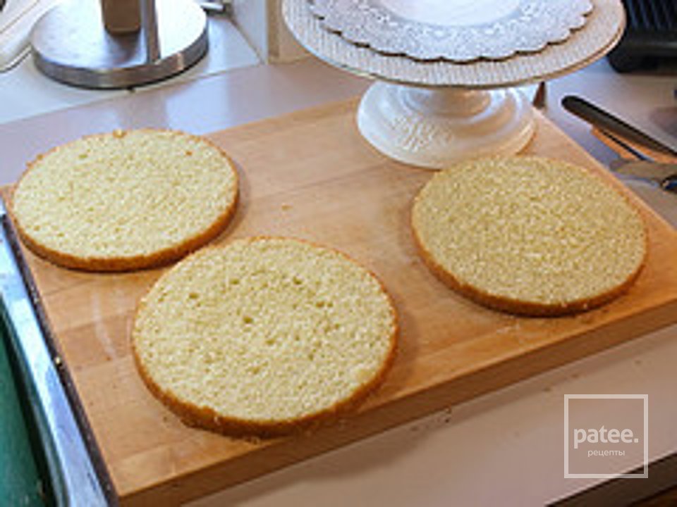 Торт с малиновым кремом и ганашем - Шаг 27