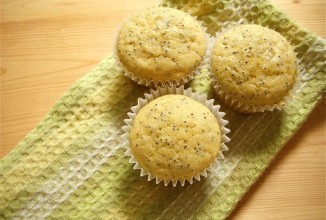 Лимонные кексы с маком