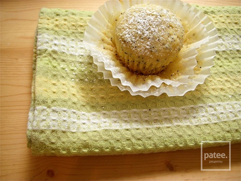 Лимонные кексы с маком - Шаг 9