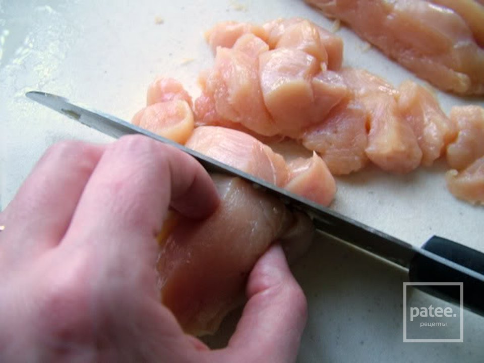 Курица с пастой в сливочном соусе - Шаг 8