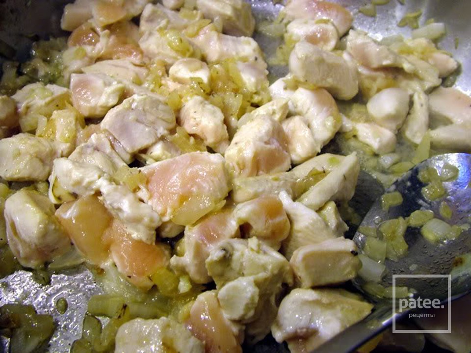 Курица с пастой в сливочном соусе - Шаг 11