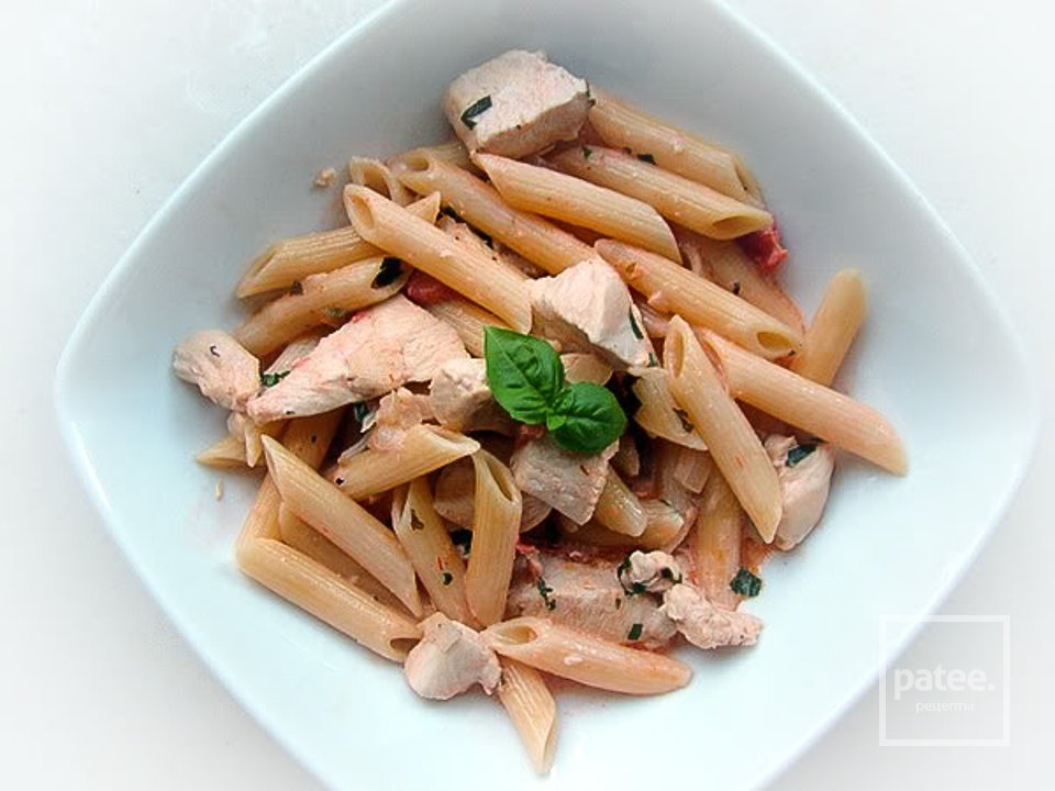 Курица с пастой в сливочном соусе - Шаг 18