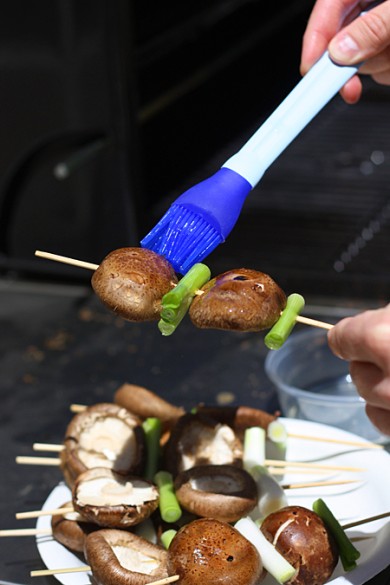 Якитори из грибов - Шаг 6