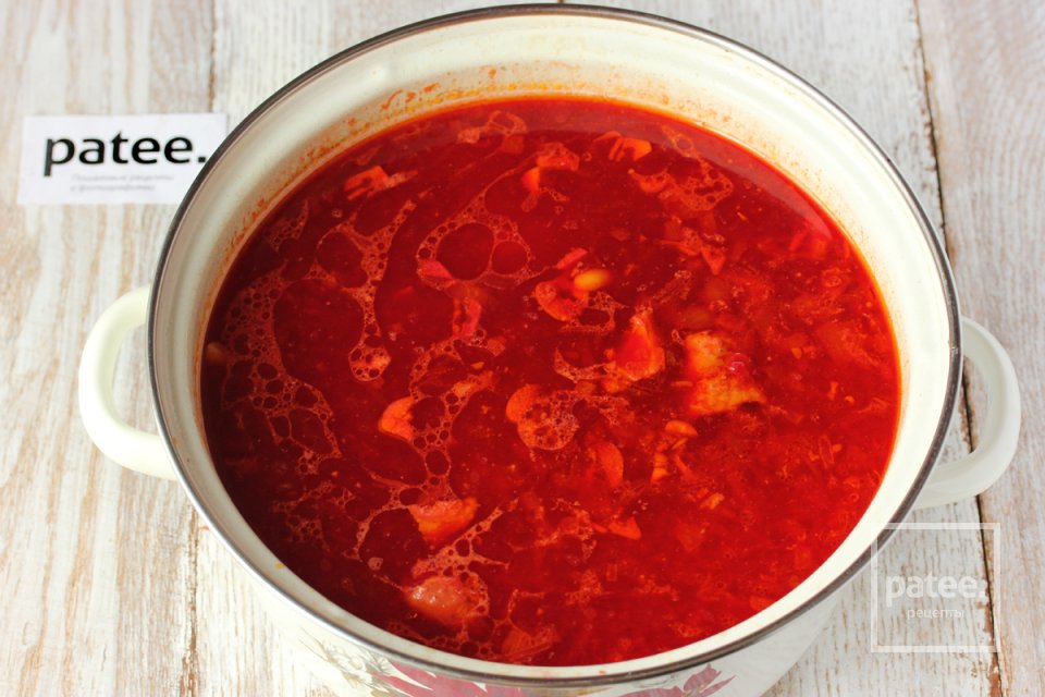 Свекольник горячий - Шаг 14