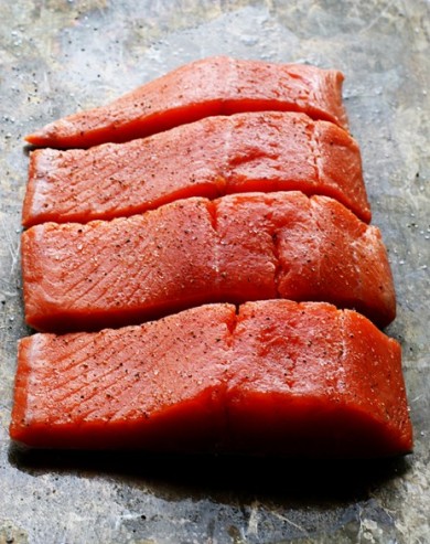 Жареный лосось с соусом терияки - Шаг 3