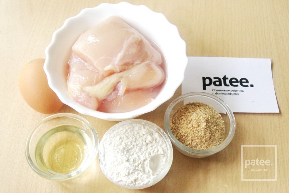 Наггетсы из куриной грудки - Шаг 1