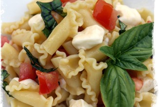 Паста с моцареллой