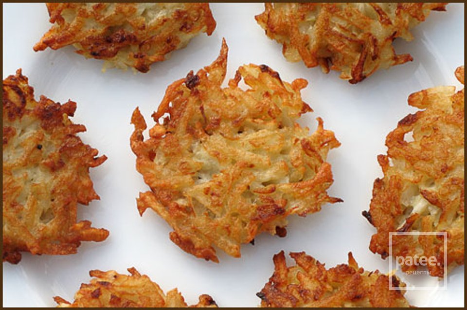 Латкес с копченым лососем - Шаг 9