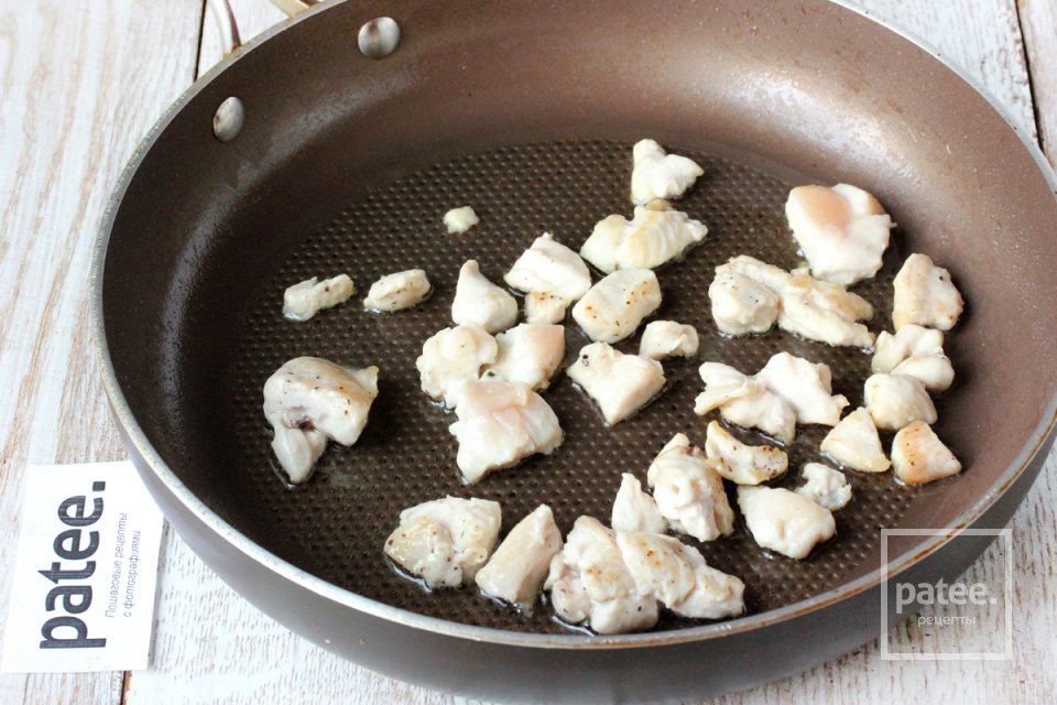 Овощное рагу с куриным филе и шампиньонами - Шаг 7