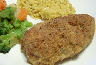 Куриное филе в сырной панировке