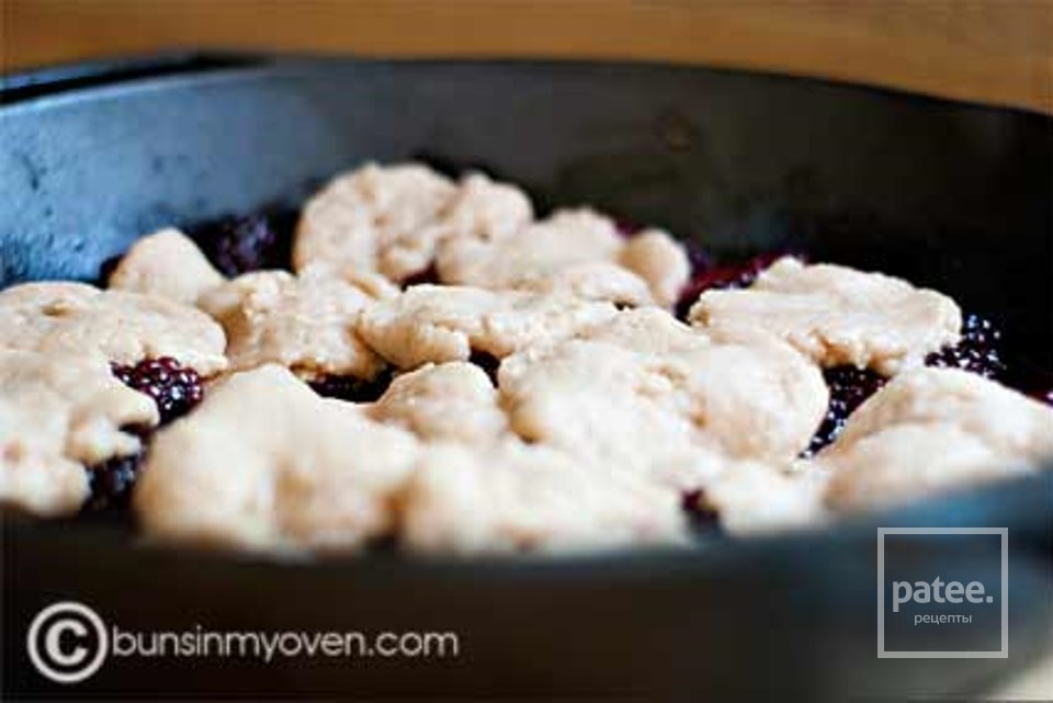 Ежевичный коблер - Шаг 11