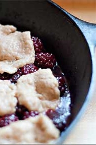 Ежевичный коблер - Шаг 13