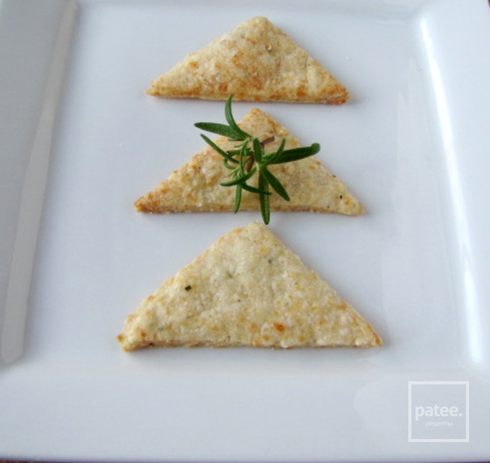Сырные крекеры с розмарином - Шаг 10