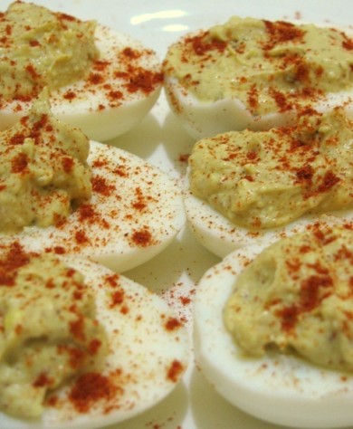 Яйца с начинкой карри - Шаг 6