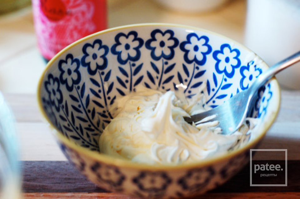 Блины с маскарпоне и розовой водой - Шаг 2